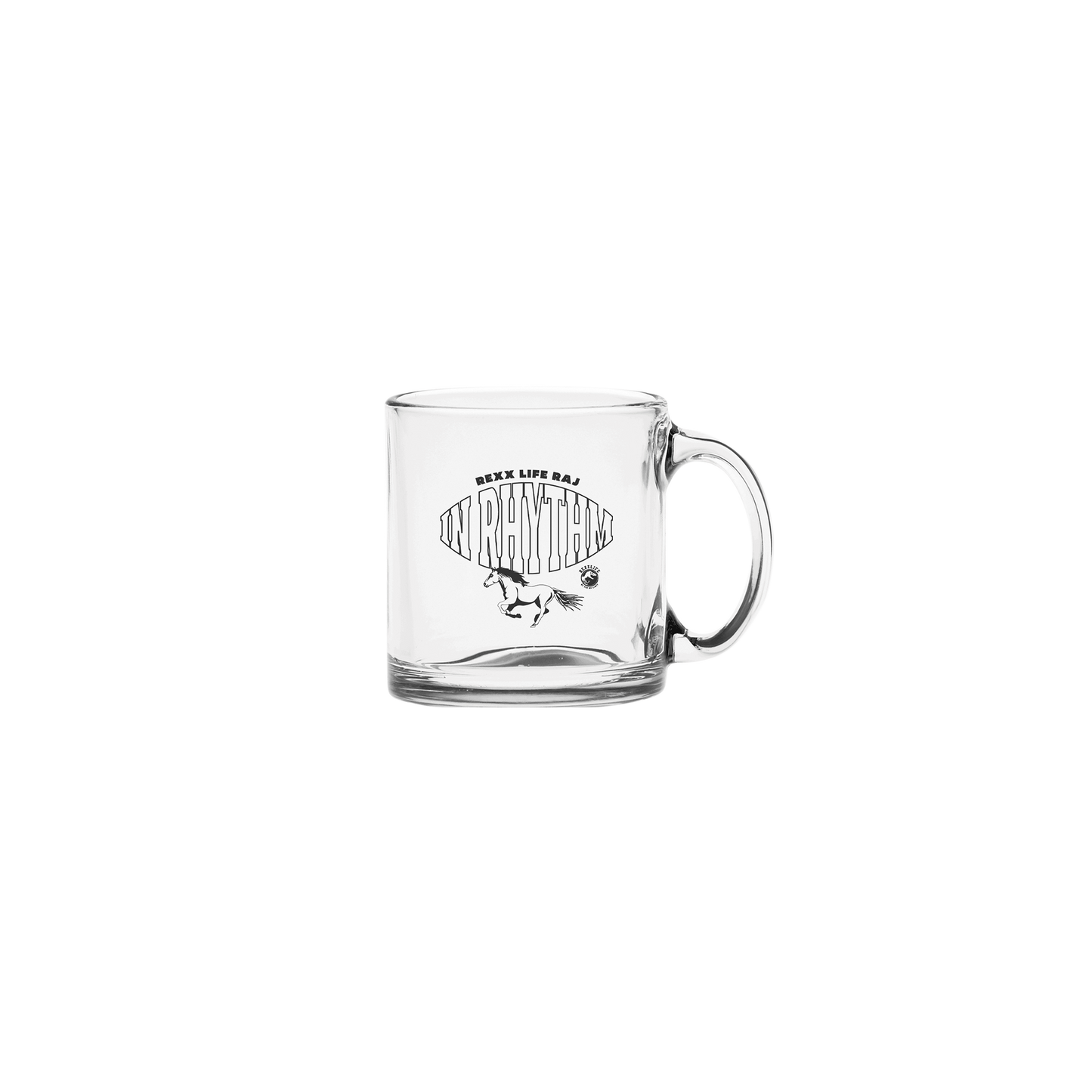 IN RHYTHM GLASS MUG