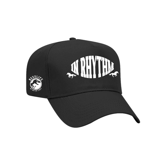 IN RHYTHM BLACK SNAPBACK