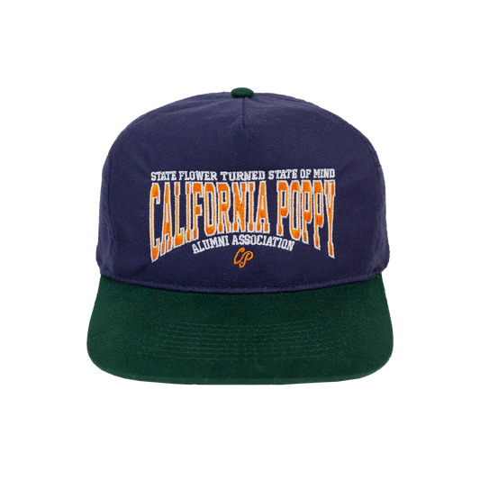 California Poppy - Alumni Dark Green/Navy Hat